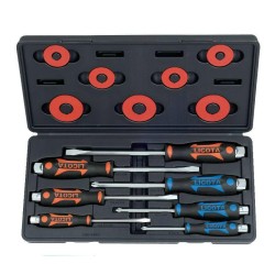 Csavarhúzó klt. üthető 7 db-os Licota (ASD-600K1)