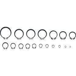 Seegergyűrű külső klt. 300 db-os (BGS-8046)