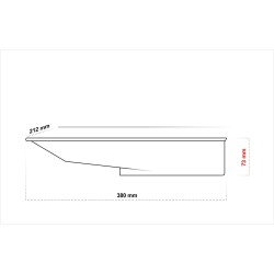 Olajleeresztő tálca 2 literes - motorkerékpáros (BGS-9994) Olajleeresztő tálca 2 literes - motorkerékpáros (BGS-9994)