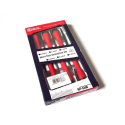 Csavarhúzó klt. mini műszerész 6 db-os imbusz Genius (MT-5306) Csavarhúzó klt. mini műszerész 6 db-os imbusz Genius (MT-5306)