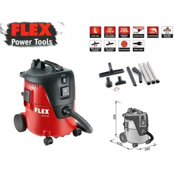 Porszívó, kompakt 1250 W - 20 literes + takarító szett FLEX (VC 21 LMC)