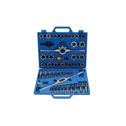 Menetfúró és menetmetsző klt. COLOS UNC + UNF - 45 db (BGS-1898) Menetfúró és menetmetsző klt. COLOS UNC + UNF - 45 db (BGS-1898)