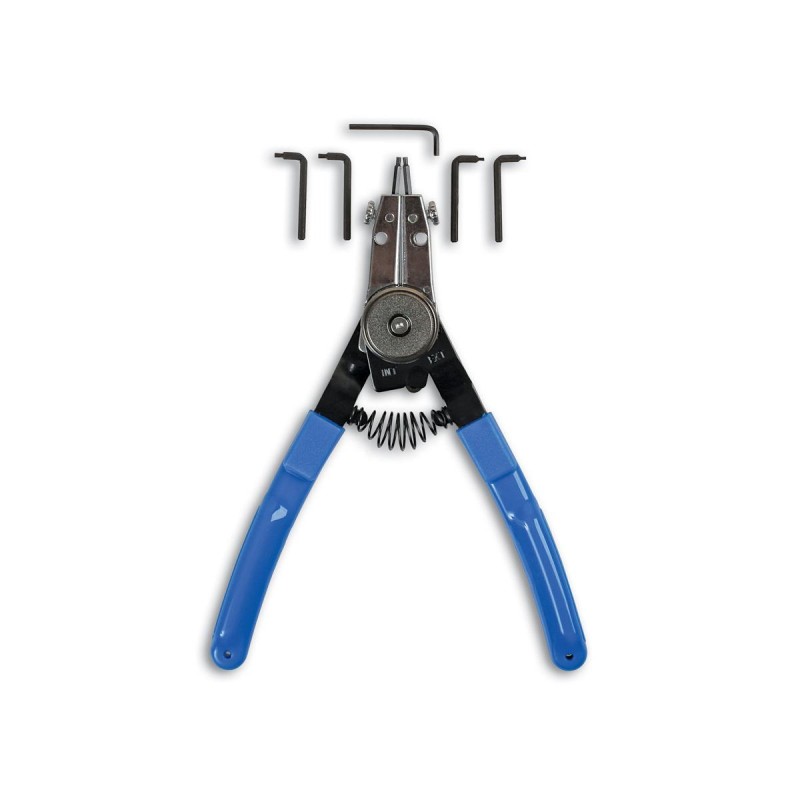 Fogó seeger klt. cserélhető fejek (LAS-5733) Fogó seeger klt. cserélhető fejek (LAS-5733)