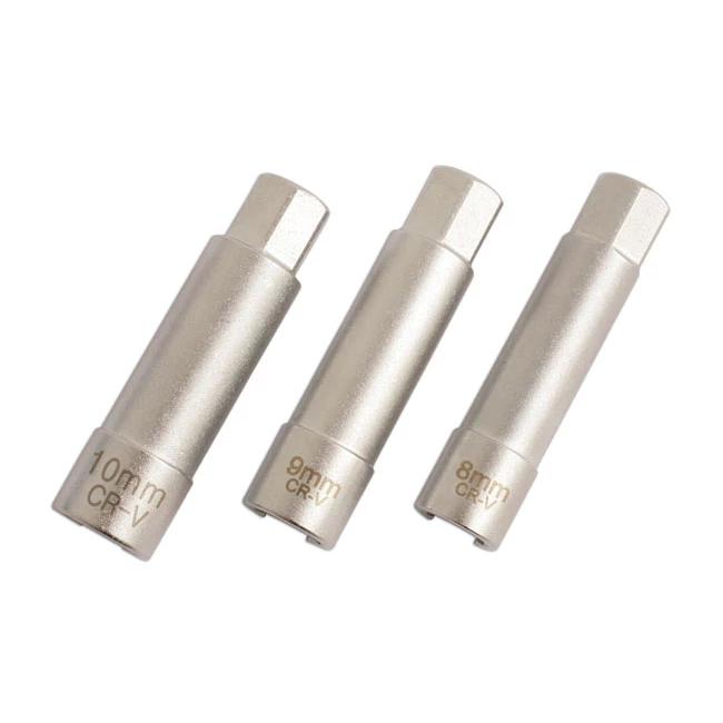 Izzítógyertya nyitott hosszított dugófej klt. 8-9-10 mm - LASER (LAS-5389) Izzítógyertya nyitott hosszított dugófej klt. 8-9-10 mm - LASER (LAS-5389)