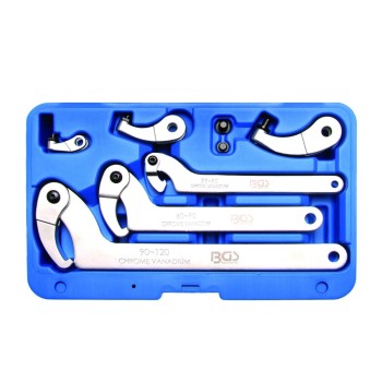 Körmöskulcs, orros klt. - cserélhető csapos és orros 8 db-os BGS (BGS-8542) Körmöskulcs, orros klt. - cserélhető csapos és orros 8 db-os BGS (BGS-8542)