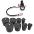 HUBI HU12012 turbórendszer tesztelő készlet – 8 adapterrel, nyomásmérővel