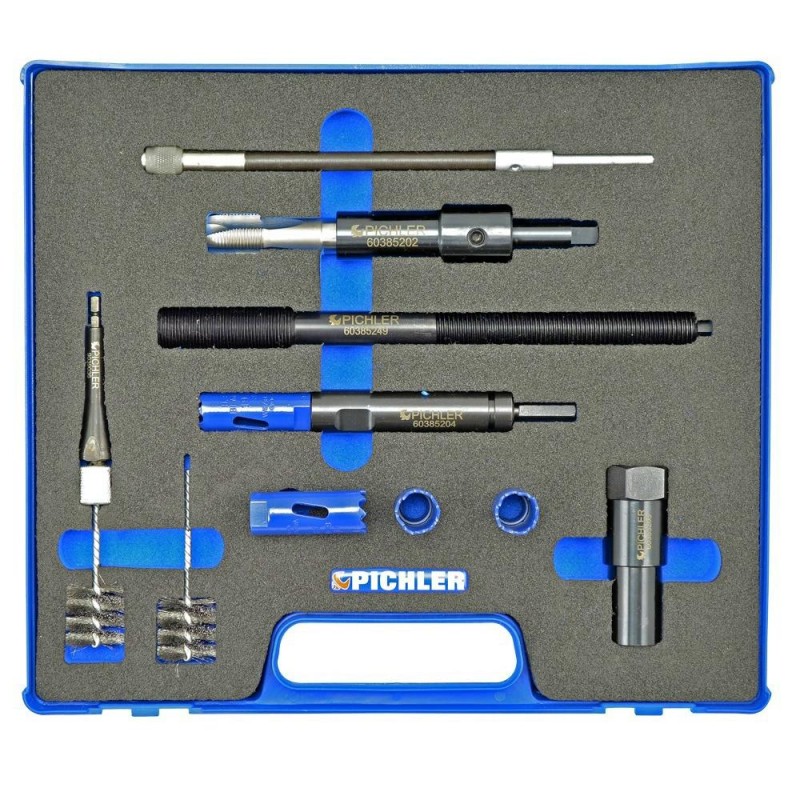 Pichler porlasztó kihúzó klt.-hez koronás fúró teljes klt. M9R-M9T (60385190) Pichler porlasztó kihúzó klt.-hez koronás fúró teljes klt. M9R-M9T (60385190)