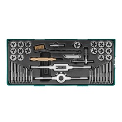 Menetfúró és menetmetsző klt. metrikus - 40 db (AG10001SP) Menetfúró és menetmetsző klt. metrikus - 40 db (AG10001SP)