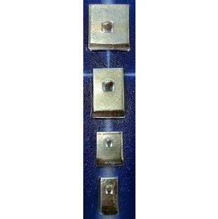 Kalapácsnyél ék készlet 4 db-os acél lapos+fül (SZRSZK)