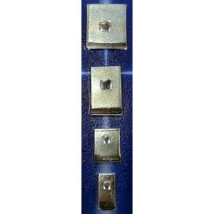 Kalapácsnyél ék készlet 4 db-os acél lapos+fül (SZRSZK)