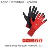 Kesztyű NitroCom 1931 premium piros AERO nitril 08-as M-es M/7 (A-1931-M)