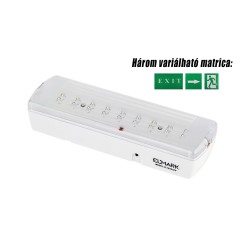 Lámpatest, vészvilágító LED 1,8 W &quot;Exit&quot; ELMARK (9XL101BLED)