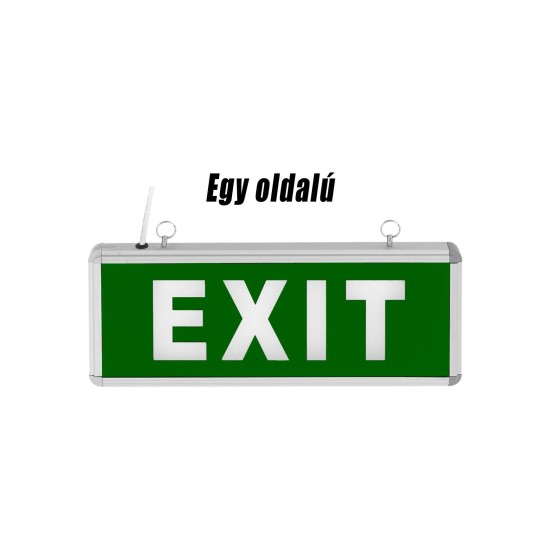 Lámpatest, vészvilágító LED 3 W egyoldalas &quot;Exit&quot; ELMARK (9XL88A LED)