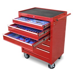 Szerszámos kocsi felszerelt 5. 214 db-os ( PT-FSZ5 )