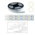 Szalag LED 5050 kültéri 2x60 db/m - 3000K - ELMARK (99LED691) Szalag LED 5050 kültéri 2x60 db/m - 3000K - ELMARK (99LED691)