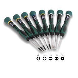 Csavarhúzó készlet, műszerész 8 db-os (D3750T18S) Csavarhúzó készlet, műszerész 8 db-os (D3750T18S)