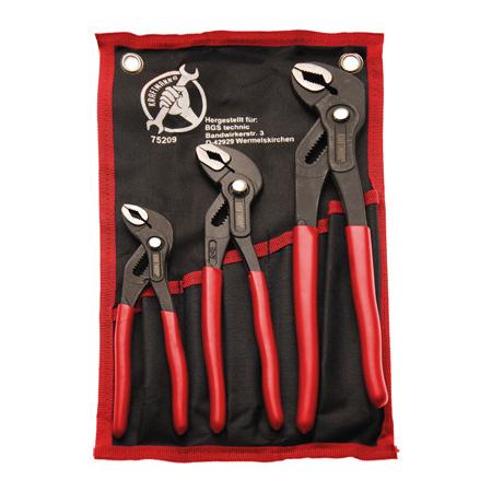 Fogó vízpumpa 3 db-os készlet nyomógombos - Kraftman (BGS-75209) Fogó vízpumpa 3 db-os készlet nyomógombos - Kraftman (BGS-75209)