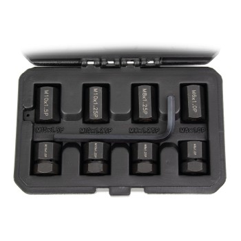 Tőcsavar ki- és behajtó klt. 9 db-os - ipari (AB71123) Tőcsavar ki- és behajtó klt. 9 db-os - ipari (AB71123)