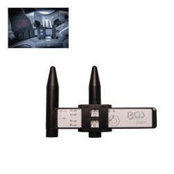 Lyuktávolság - osztókör - mérő műanyag BGS (BGS-8367) Lyuktávolság - osztókör - mérő műanyag BGS (BGS-8367)