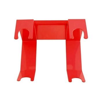 PowerTec mágneses szórópisztoly tartó PWT‑91422 – acél, piros