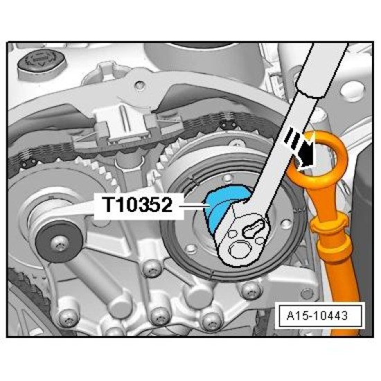 Vezérműtengely Control Szelep eltávolító szerszám VAG-TFSI+TSI benzin (LAS-5723)