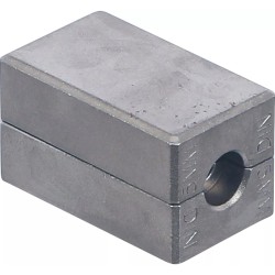 Fékcsőperemező készlet - profi - külön befogó pofa-pár 5,00 mm-es (BGS-3057-16)