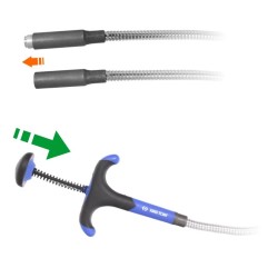Csavarfelszedő flexibilis, mágneses 450 mm (2124-18) Csavarfelszedő flexibilis, mágneses 450 mm (2124-18)