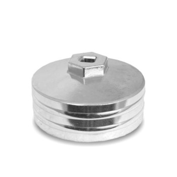 Olajszűrő leszedő kupak 074 mm x 14 lap Alu (AT1494-3)