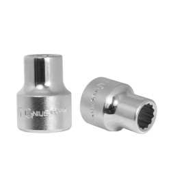 Dugókulcs - crowafej 3/4' 12 szög normál 18 mm Genius ( 635218 ) Dugókulcs - crowafej 3/4' 12 szög normál 18 mm Genius ( 635218 )