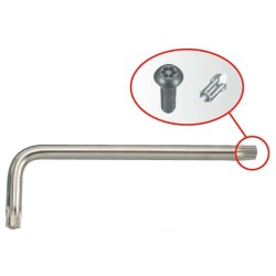 Torxkulcs 'L' alakú TPX27 furatos torx, hosszú KingT (112727R) Torxkulcs 'L' alakú TPX27 furatos torx, hosszú KingT (112727R)