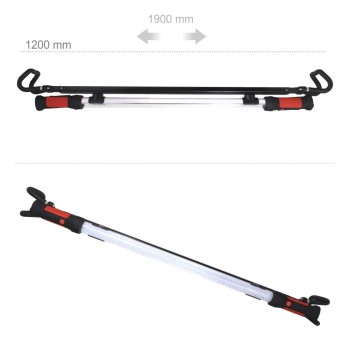 Szerelőlámpa LED-es MOTORHÁZTETÕRE 120 ledes - akkus (WT01147)