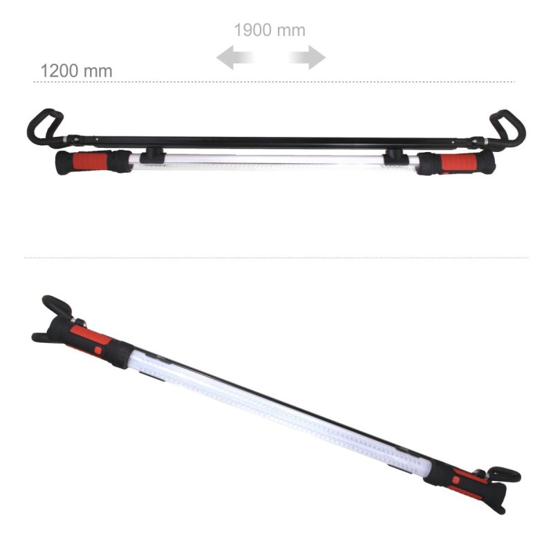 Szerelőlámpa LED-es MOTORHÁZTETÕRE 120 ledes - akkus (WT01147)