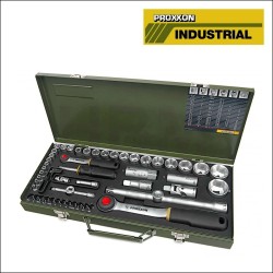 PROXXON Dugókulcs készlet 1/4'' - 1/2'' 4-32 mm 56 db-os 6 lapú (23040)