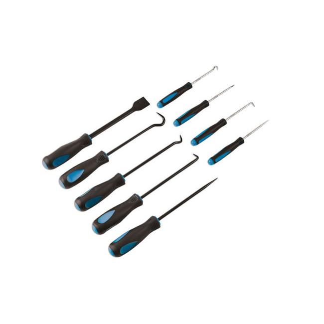 Tömítés és O-gyűrű szerelő készlet 9 db-os (LAS-6382)