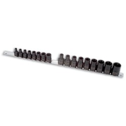 Dugókulcs - crowafej klt. 1/2'-3/8' belső torx GÉPI 17 db-os E5 - E24 (LAS-3930) Dugókulcs - crowafej klt. 1/2'-3/8' belső torx GÉPI 17 db-os E5 - E24 (LAS-3930)