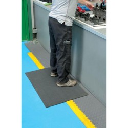 Gumiszőnyeg - álláskönnyítő - 16 mm x 600 x 900 mm (LAS-6419)