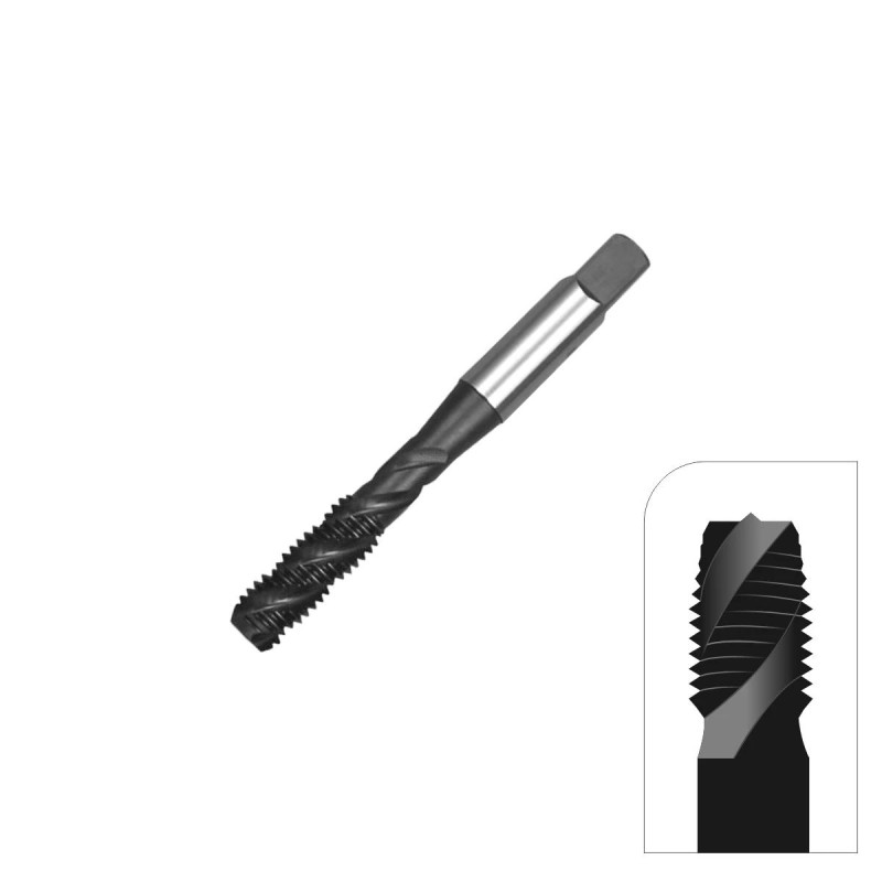 Menetfúró gépi M4x0.70 HSS cs.h. - SHR (SHR-085-0280F)