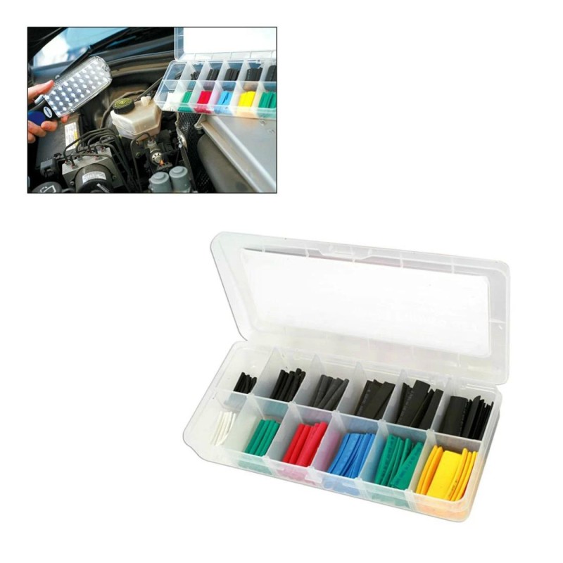 Zsugorcső klt. - színes 181 db (KEN-515-6910K) Zsugorcső klt. - színes 181 db (KEN-515-6910K)