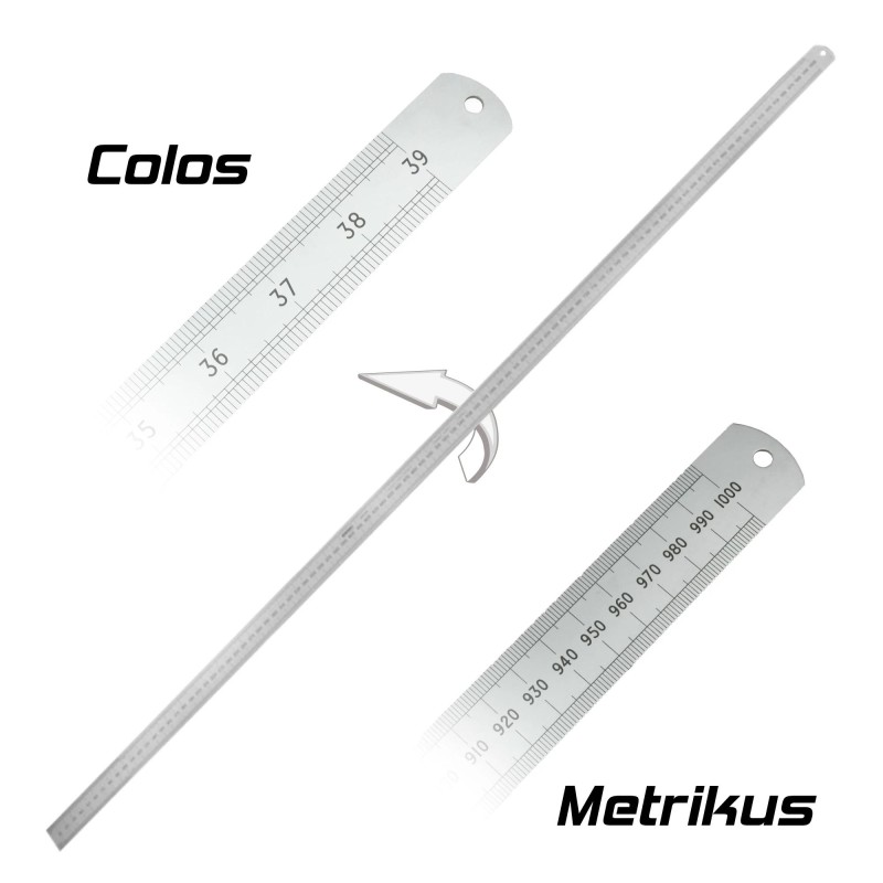 Vonalzó, acél, merev 1000 mm x 25 mm (KEN-518-3910K) Vonalzó, acél, merev 1000 mm x 25 mm (KEN-518-3910K)