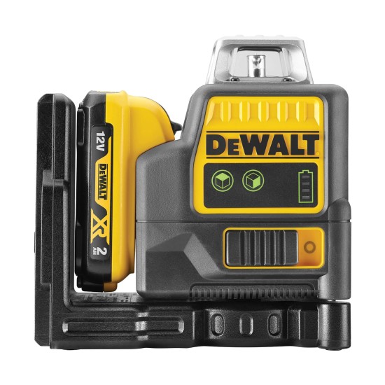 Lézerszintező, kereszt 30 m 360° DeWalt (DCE0811D1G)