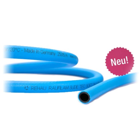 Levegőcső - levegőtömlő - PVC - 2 rétegű kék Slidetec Soft DN10 10/16 mm(029036)