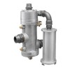 Clemco SCW‑1638 homokfúvó gép – 60 L ipari tartály, komplett felszereltség