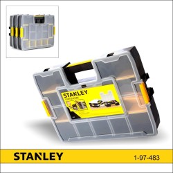 Szortimenter tárolódoboz variálható rekeszek 375x292x67 mm - Stanley (1-97-483) Szortimenter tárolódoboz variálható rekeszek 375x292x67 mm - Stanley (1-97-483)