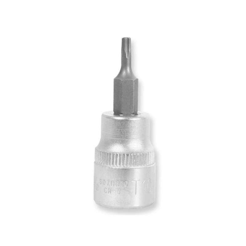 Rátűzőkulcs - crowa+bit 3/8' torx T10 (S07H310)