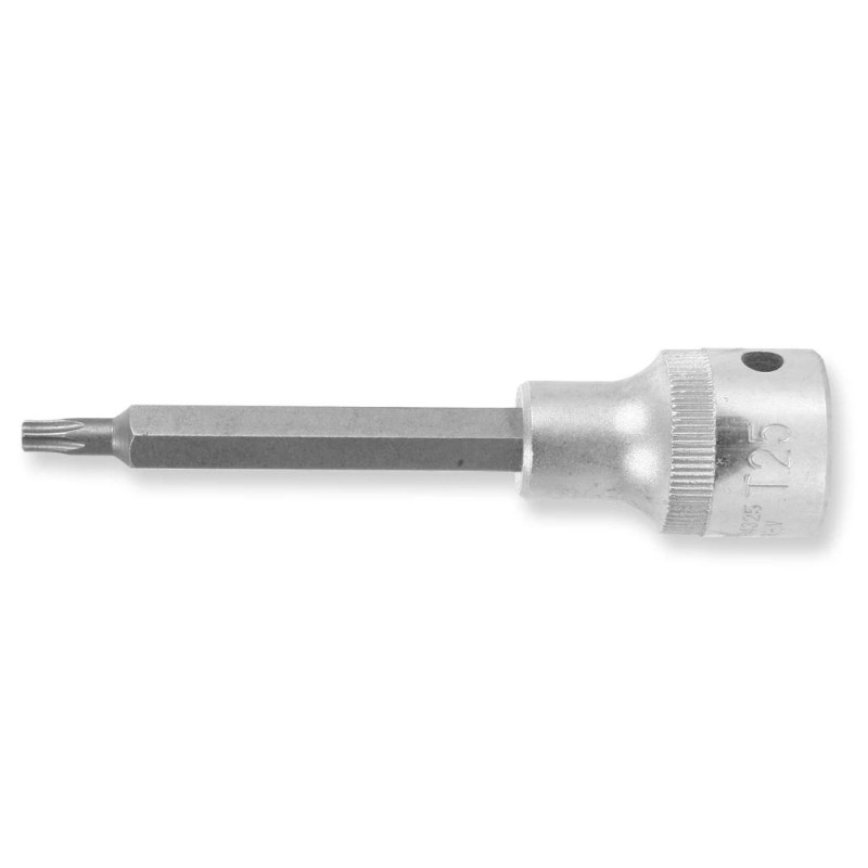 Rátűzőkulcs - crowa+bit 1/2' torx T25 hosszított (S07H4325)