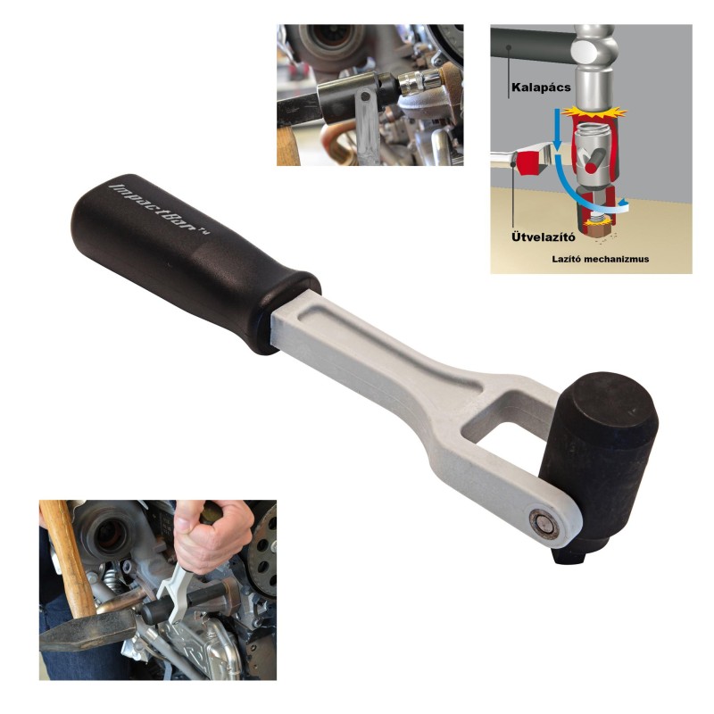 Ütve lazító hajtószár PROFI 1/2&quot; - Hubitools (AB70863)