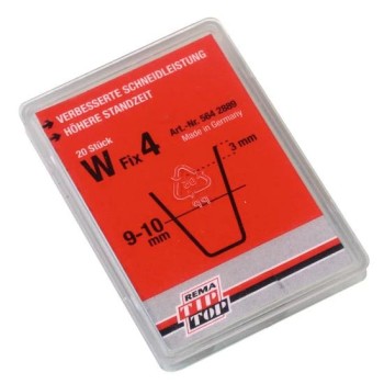 Gumi profilvágóhoz vágókés - szögletes profil - W Fix4. 9-10 mm -20 db (5642889)
