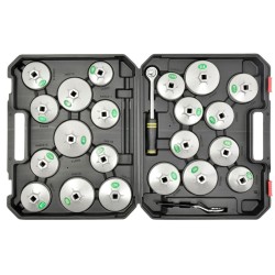 Olajszűrő leszedő kupak klt. 23 db-os ALU - PROFI Univerzális-Pichler (61230015) Olajszűrő leszedő kupak klt. 23 db-os ALU - PROFI Univerzális-Pichler (61230015)