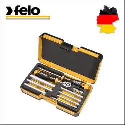 Dugókulcs készlet 1/4' extra hosszú 5.5-13 mm 10 db-os - FELO (05781006) Dugókulcs készlet 1/4' extra hosszú 5.5-13 mm 10 db-os - FELO (05781006)