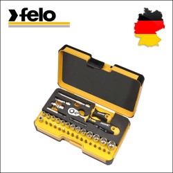 Dugókulcs és bithegy készlet 1/4' 36 részes R-Go - FELO (05783616) Dugókulcs és bithegy készlet 1/4' 36 részes R-Go - FELO (05783616)